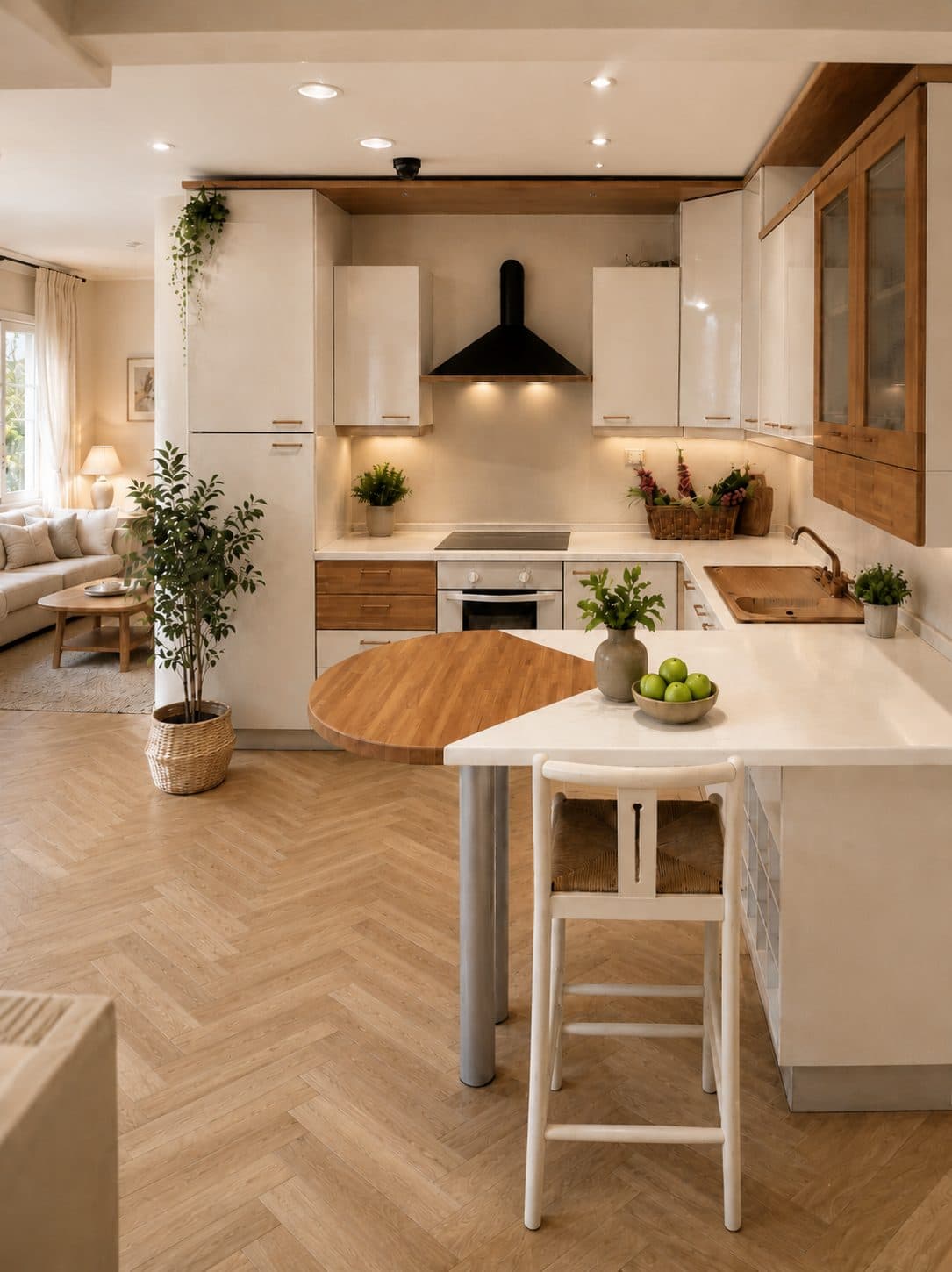 Bianco Legno kitchen